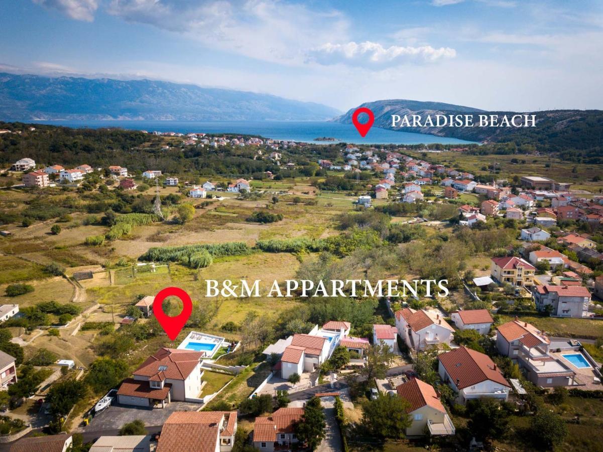 B&M Rab-Lopar Aparthotel Kültér fotó